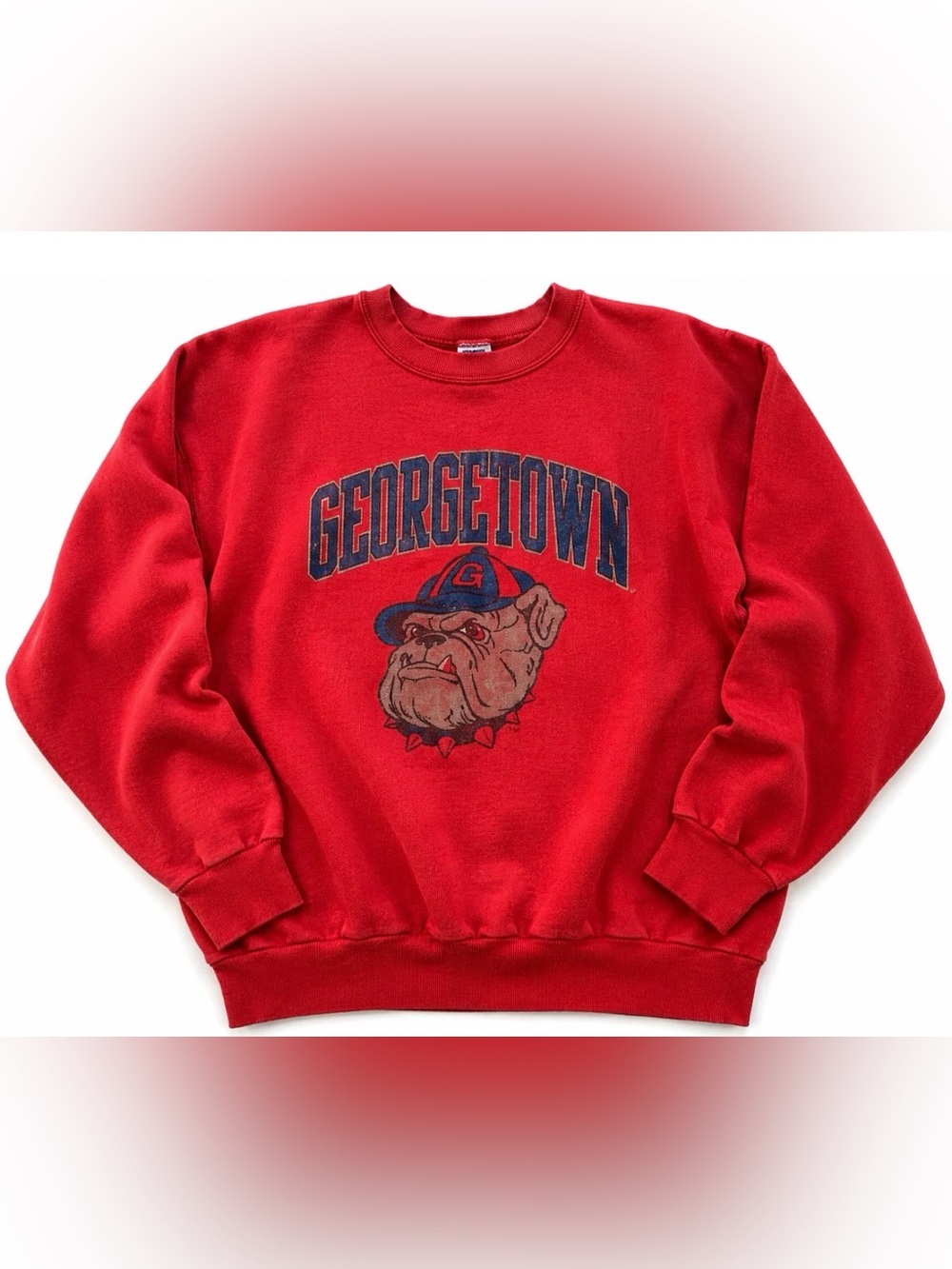 Vintage Georgetown Hoyas NCAA 90s Crewneck Sweatshirt Adult Medium